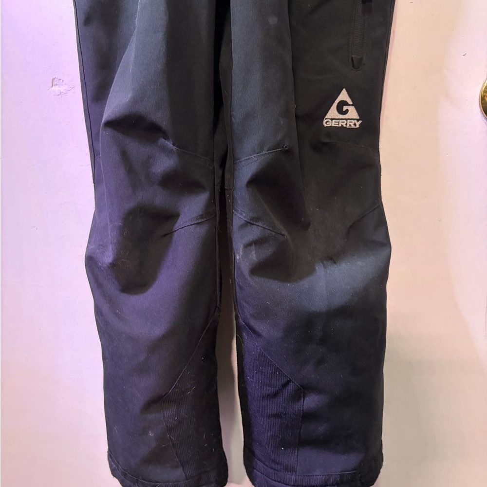 Gerry Black Snow Pants kids size 7/8
